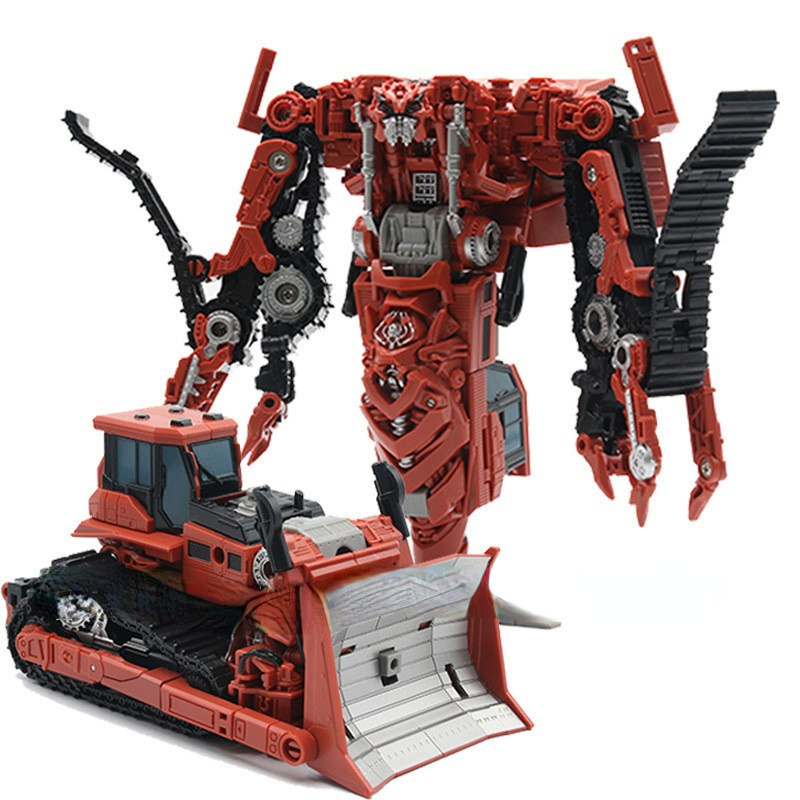 AOYI Cool 8 IN 1 Oversize Devastator Transformation Toys Boy Anime Hook Action Figures Robot Car Engineering Vehicle Model Kids
