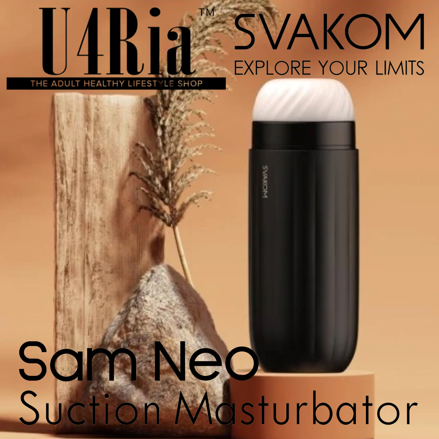 Svakom Sam Neo Interactive Suction & Vibration Masturbator with App |  Lazada Singapore
