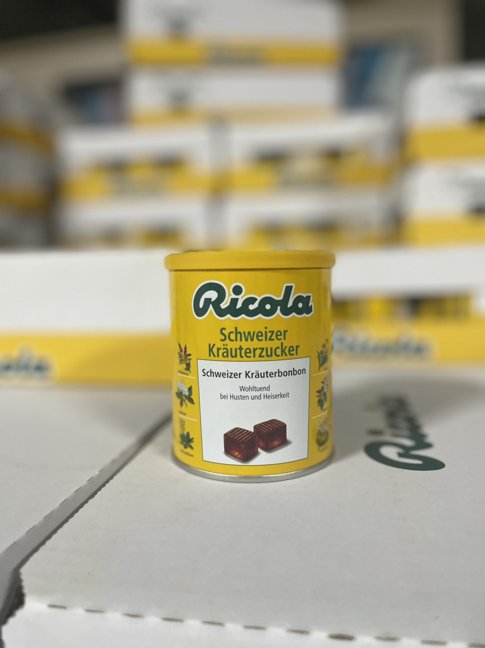 Kẹo ngậm ho Ricola 250g Đức