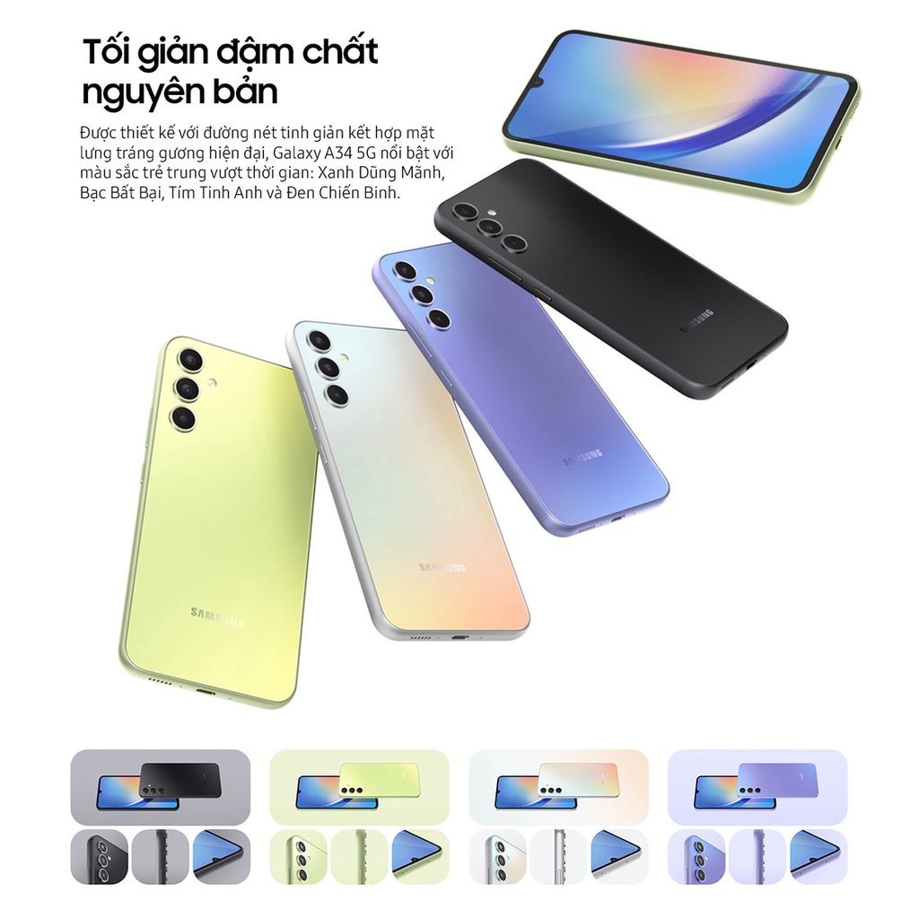 Điện Thoại Samsung Galaxy A34 5G