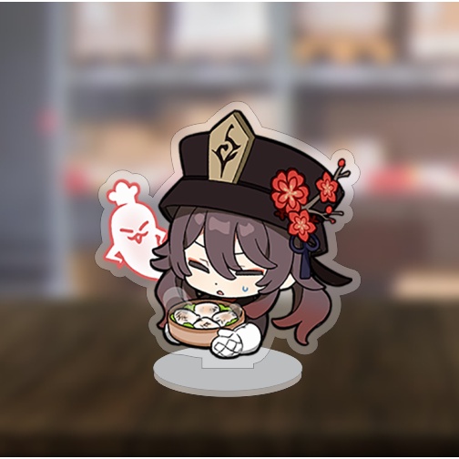 Mô hình standee Genshin Impact Chibi cute dễ thương 3cm