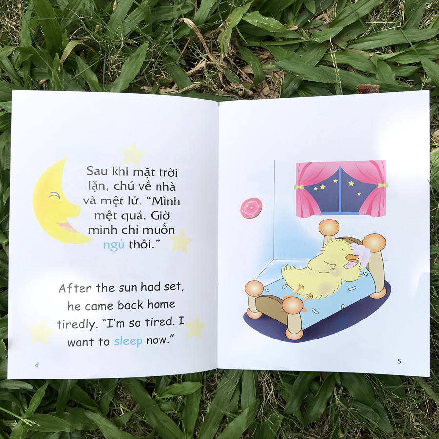 Sách Truyện Tranh Song Ngữ Việt-Anh Cho Bé - Lẻ tùy chọn, bộ 12q