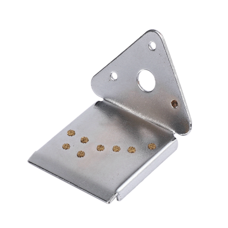 2X Mandolin Tailpiece Bridge, Mandolin Guitar Tailpiece with Screws for 8 String Mandolin Guitar Musical Instrument Part