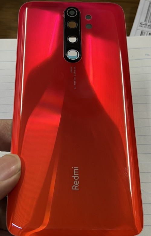 Nắp Redmi Note 8 pro ( có kính Camera )