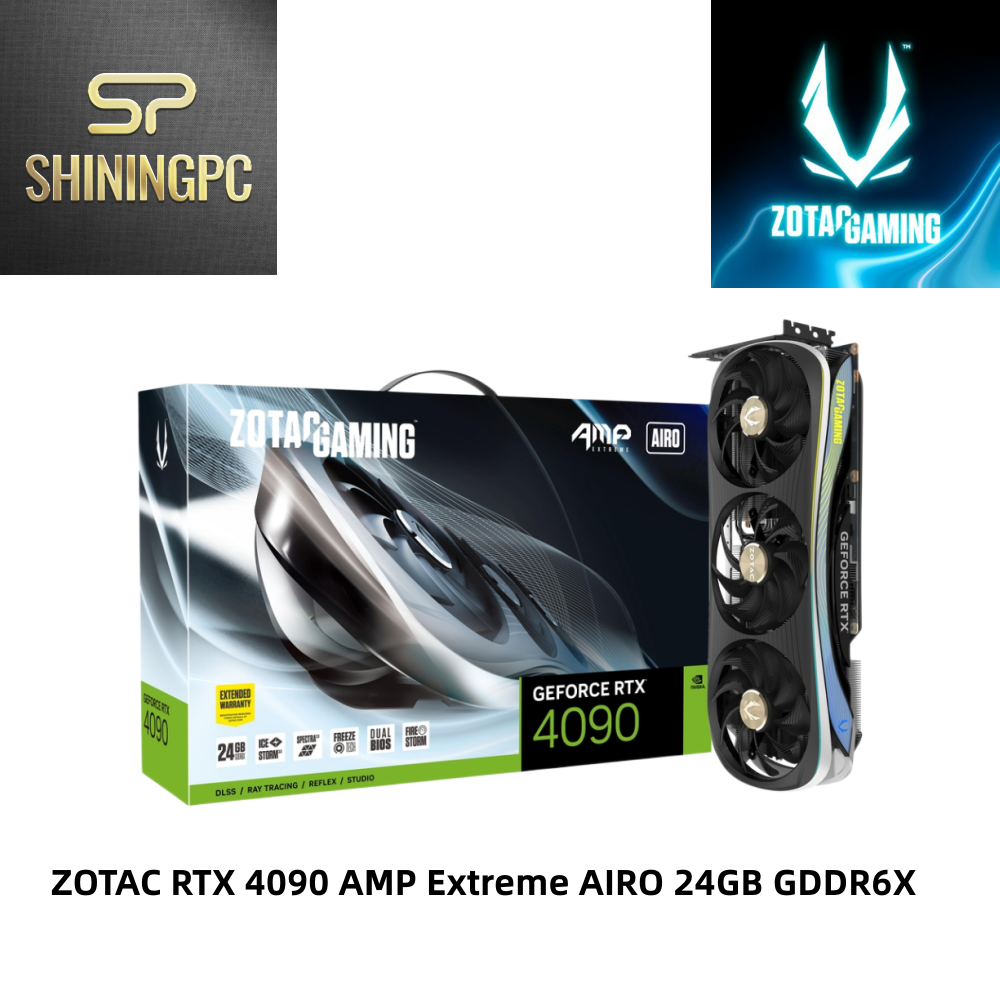 ZOTAC GeForce RTX 4090 24GB GDDR6X ZOTAC GAMING Nvidia Geforce RTX