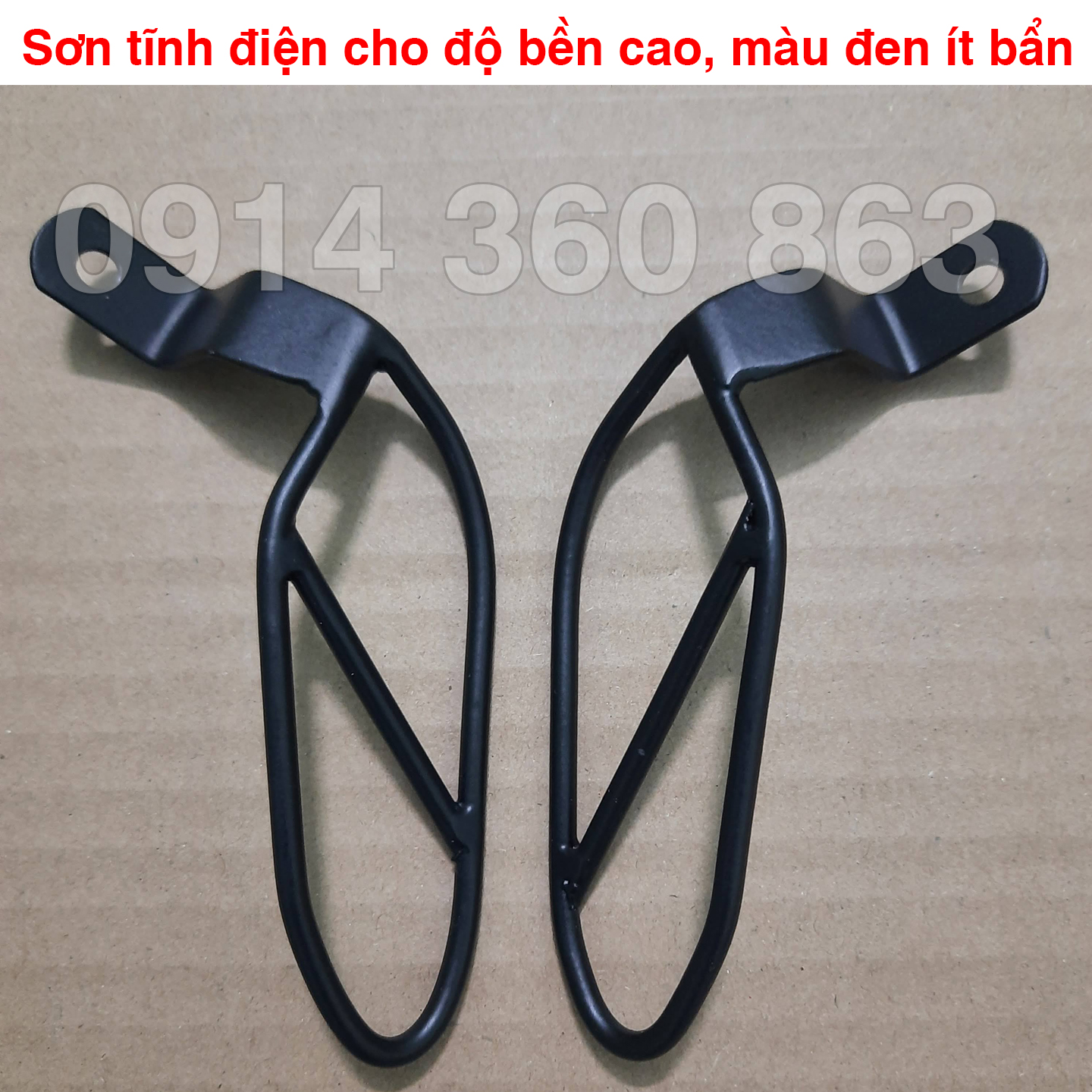 Che gác chân Winner X tránh đen giày