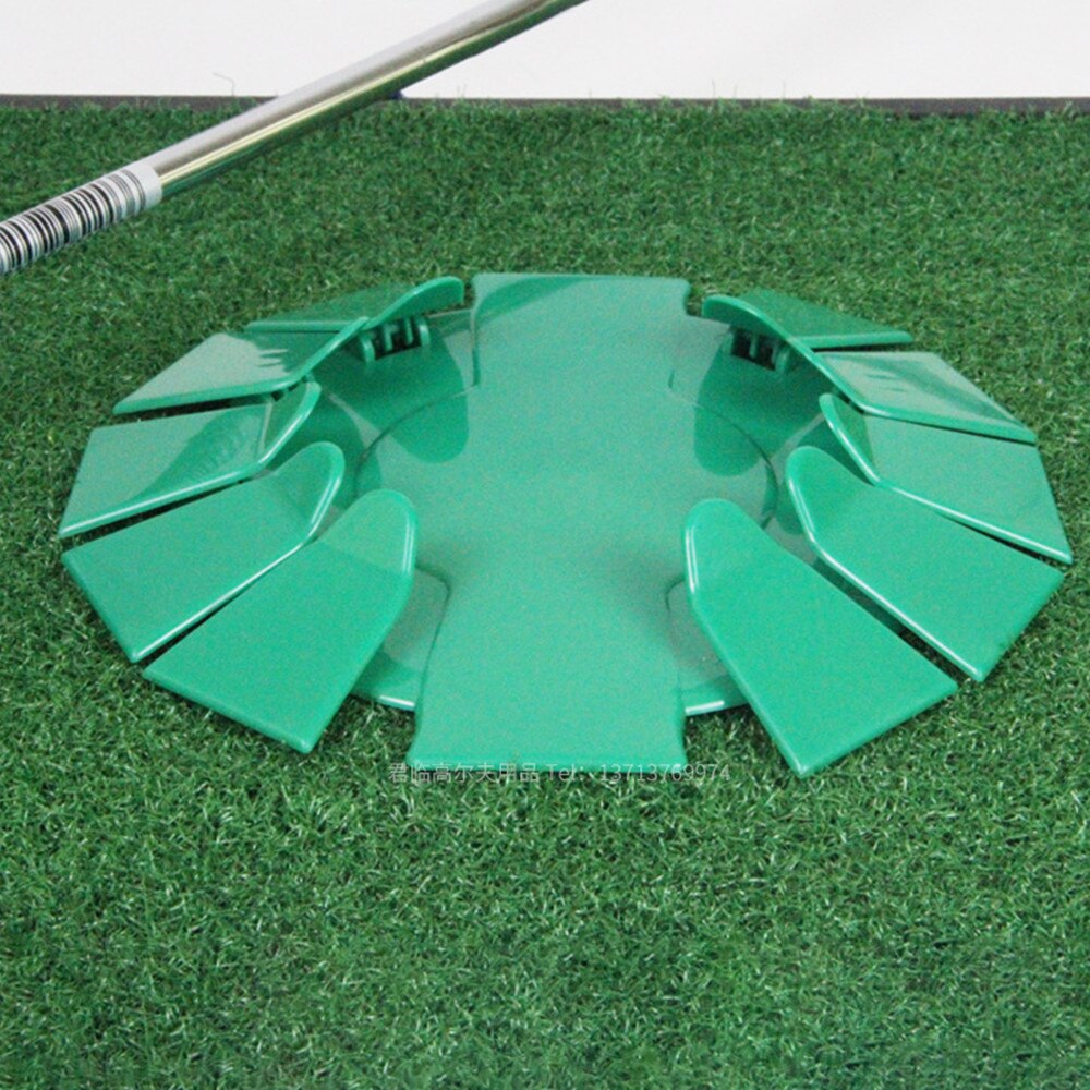 PGM Putting Practice Disc Golf Disc Indoor Green Hole Cup Practice Plate Disc Leaf Practice Ball Disc Catcher Golf Accessories