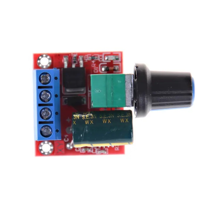 Mini DC Motor PWM Speed Controller 5A 4.5V-35V Speed Control Switch LED Dimmer