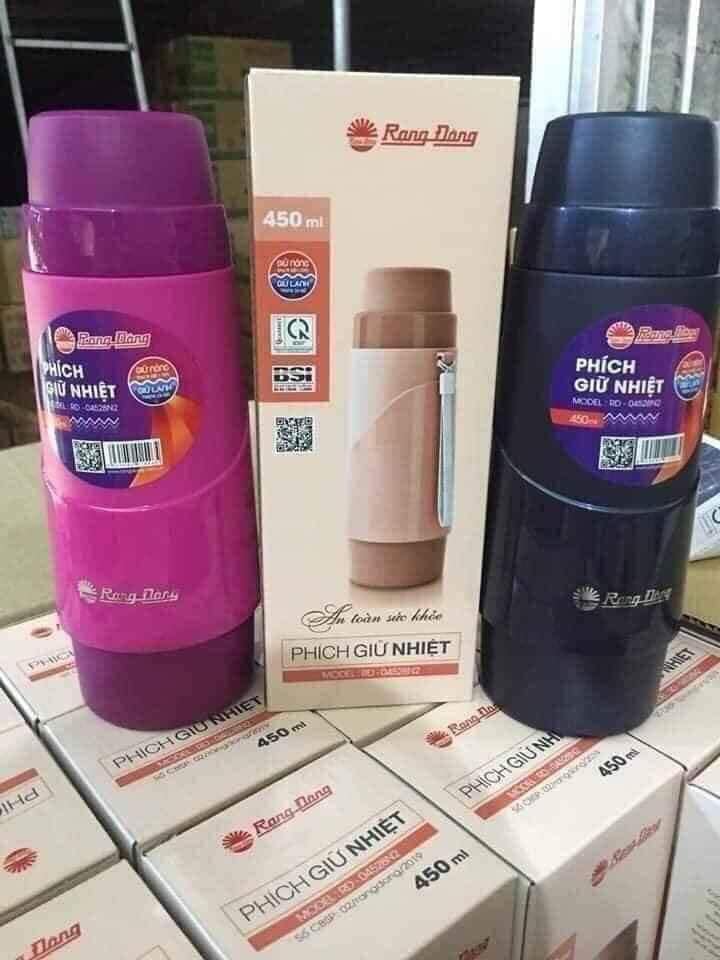 BÌNH GIỮ NHIỆT RẠNG ĐÔNG 450ml