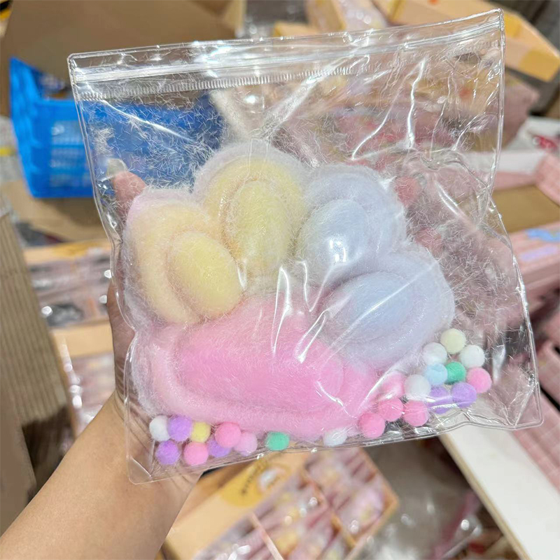 14cm Creative Cute Handmade Taba Wet Big Cat Paw Toy Silicone Squeeze Toy BAWEI. 