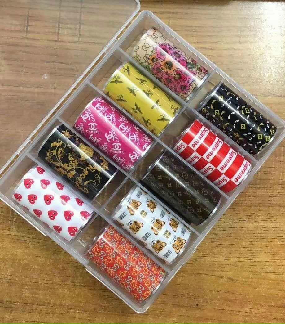 Foil thương hiệu dán móng tay - Mini Nails