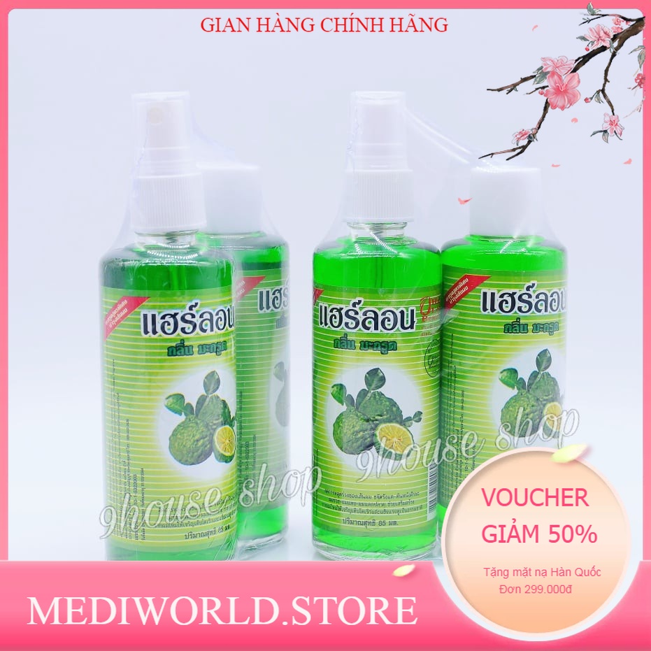 (SET 2 Chai - THỦY TINH) Tinh Dầu Bưởi BERGAMOT - Thái Lan