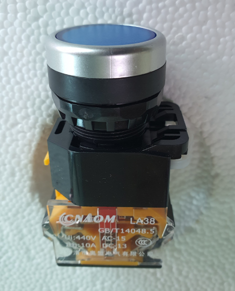 công tắc nhấn gắn tủ điện phi 22mm