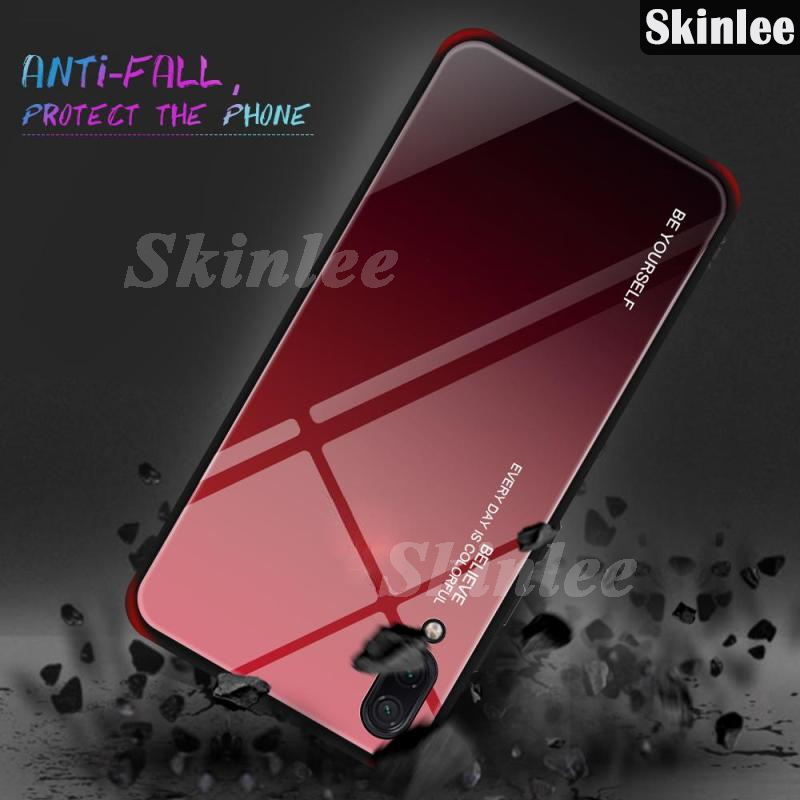 Phone case For Samsung Galaxy M35 Back cover Gradient Tempered Glass Protector Mirror Hard Cover For Samsung Galaxy M35 Cover cases.