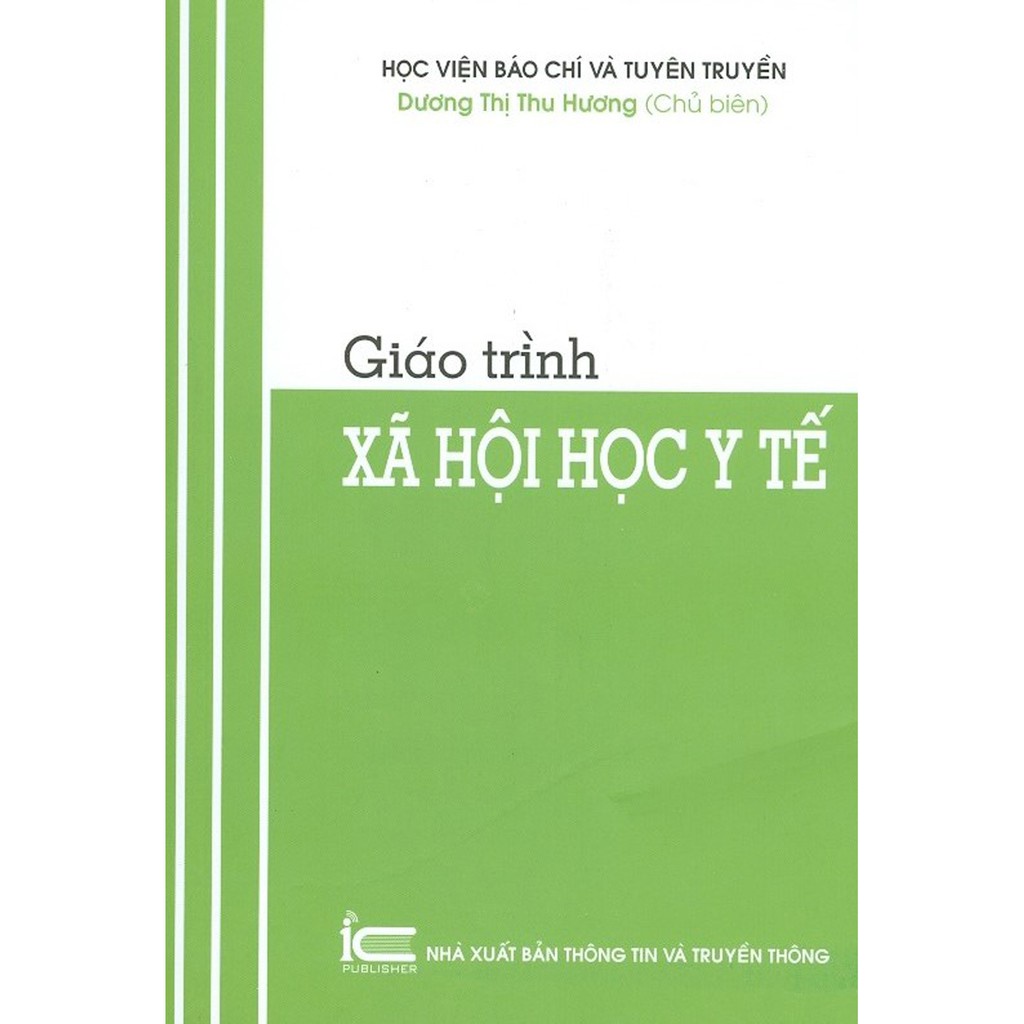 Giáo trình xã hội học y tế