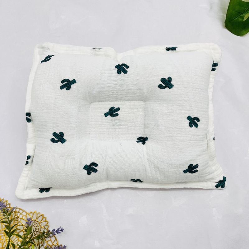 Gối lõm xô muslin  cho bé