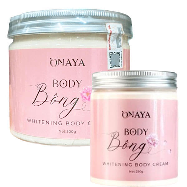 Kem boddy bông onaya 250g