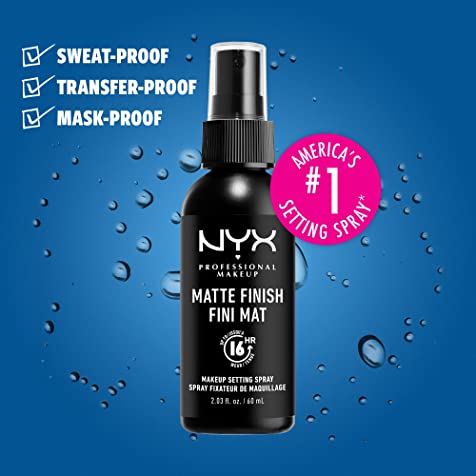 Xịt khóa lớp makeup NYX Professional Makeup Long Lasting Makeup Setting Spray 60ml
