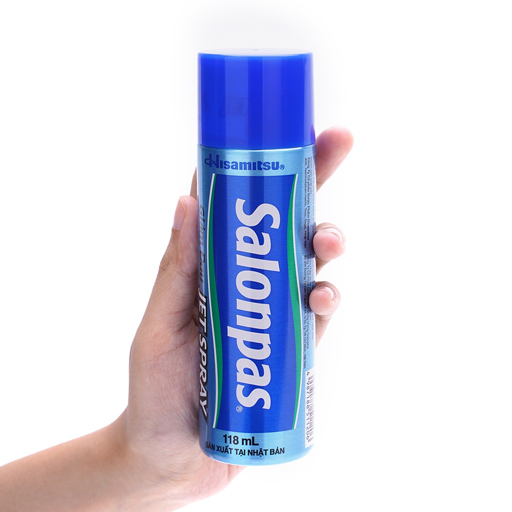 CHAI XỊT SALONPAS GIẢM ĐAU NHANH
