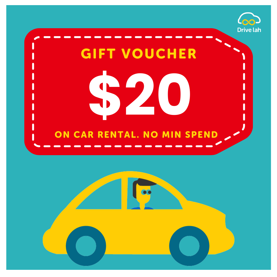 Drive lah] $20 Gift Voucher for New Users (Promo code sent via