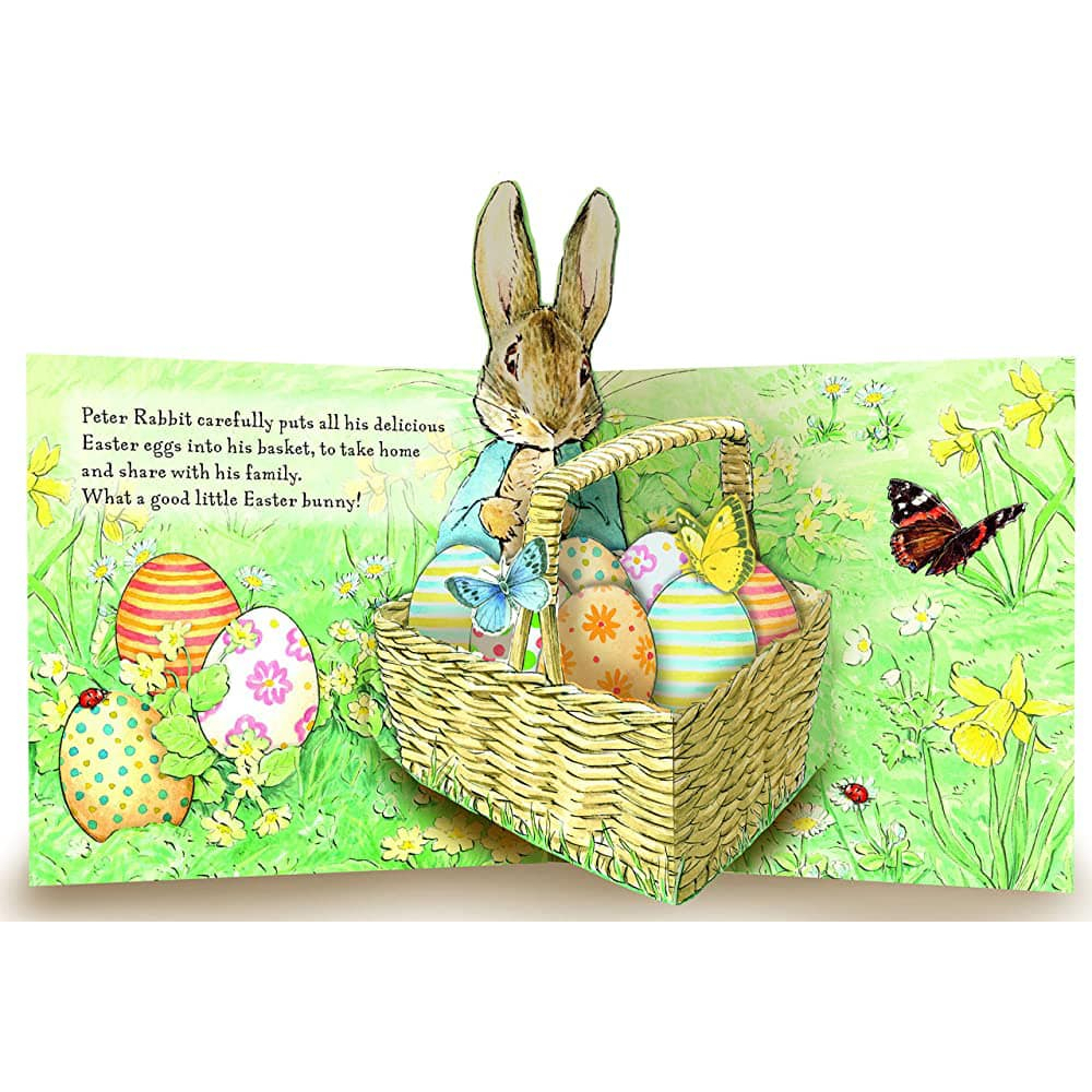 [Tiếng Anh cho bé] THE WORLD OF PETER RABBIT: A POP- UP EASTER EGG HUNT (bản Pop-up 3D)
