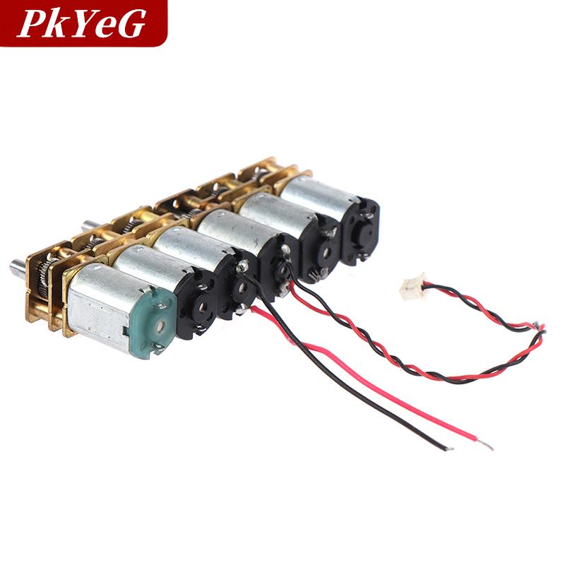 [COD] PkYeG Micro N20 Bánh Động Cơ Tốc Độ Chậm Kim Loại Hộp Số Giảm Tốc Động Cơ Điện Tự Làm Đồ Chơi