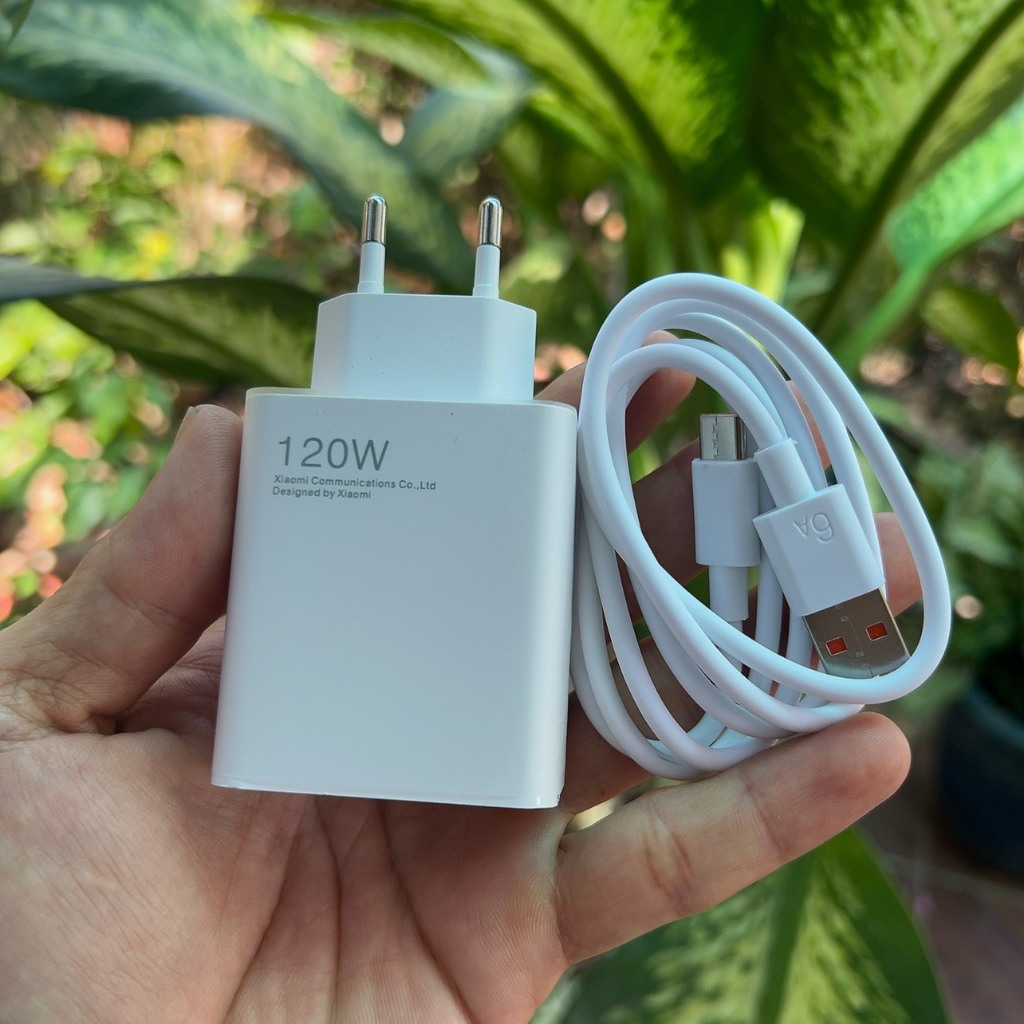 Bộ sạc siêu nhanh Xiaomi Tubo 120w chân TypeC