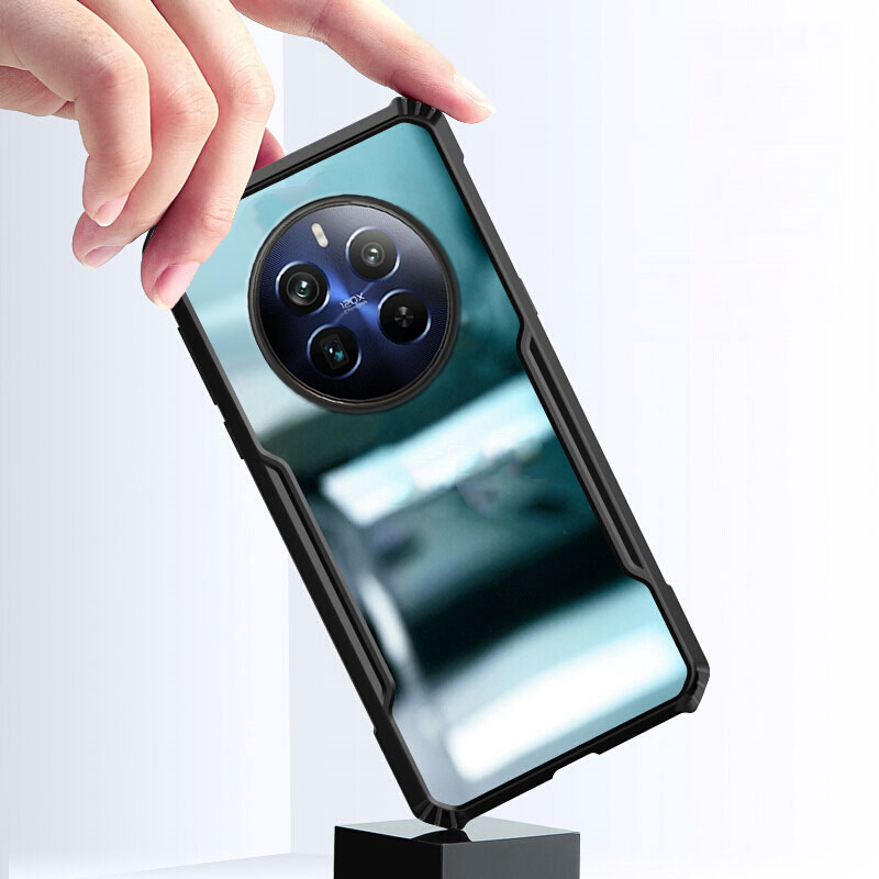 Phone case Realme 13 Pro+ Transparent Clear Air Protector Soft Frame Hard Shockproof Armor Back Cover Realme 13Pro Plus Case. 