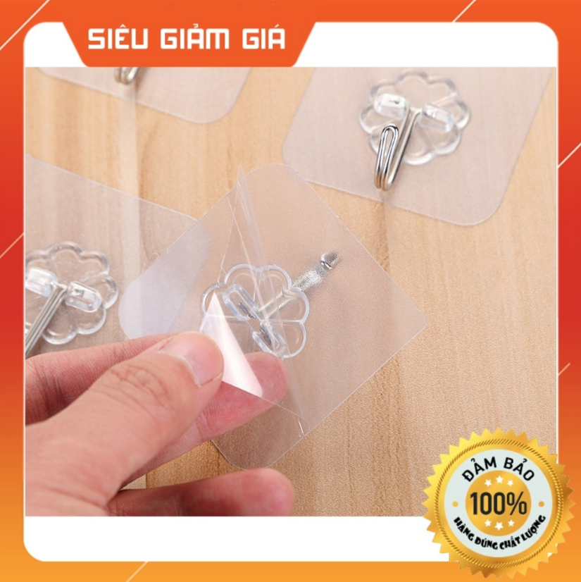 [HCM]Combo 5 móc treo dính tường siêu chắc