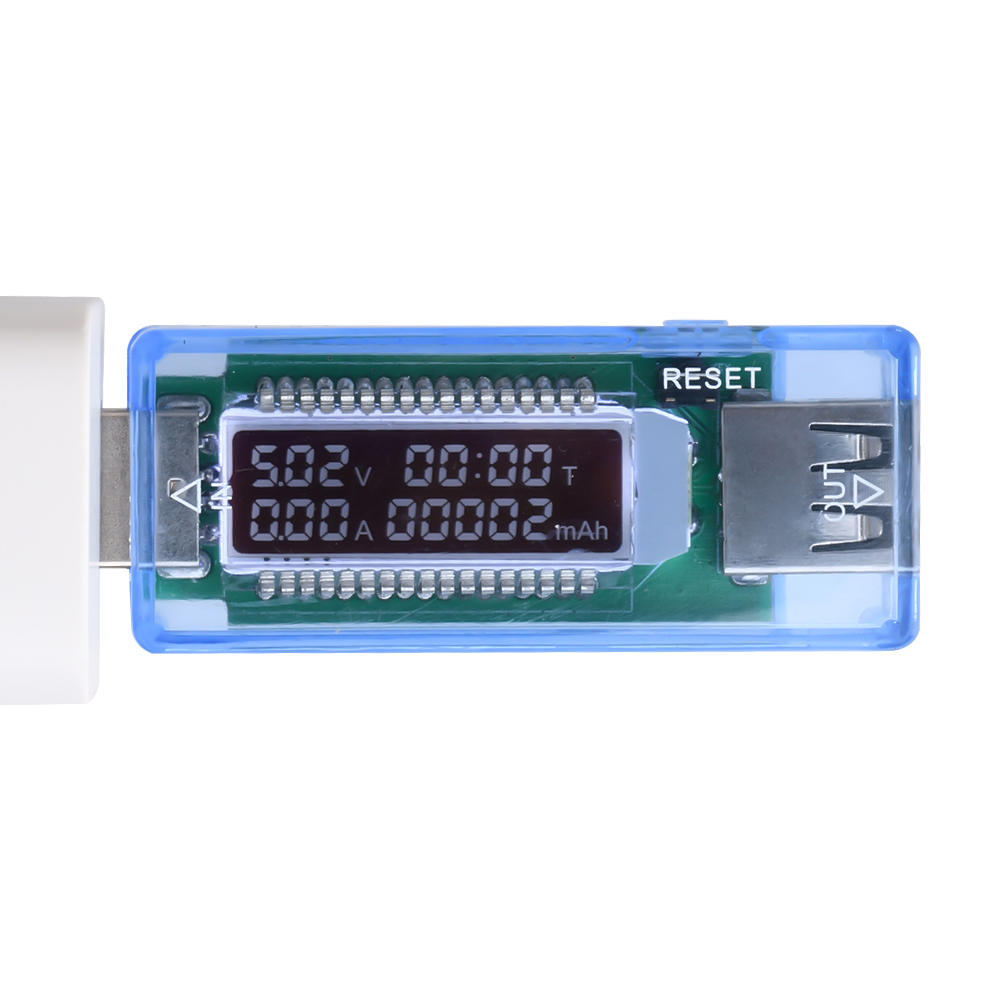 Ziqqucu USB voltage ammeter power capacity mobile power battery capacity tester