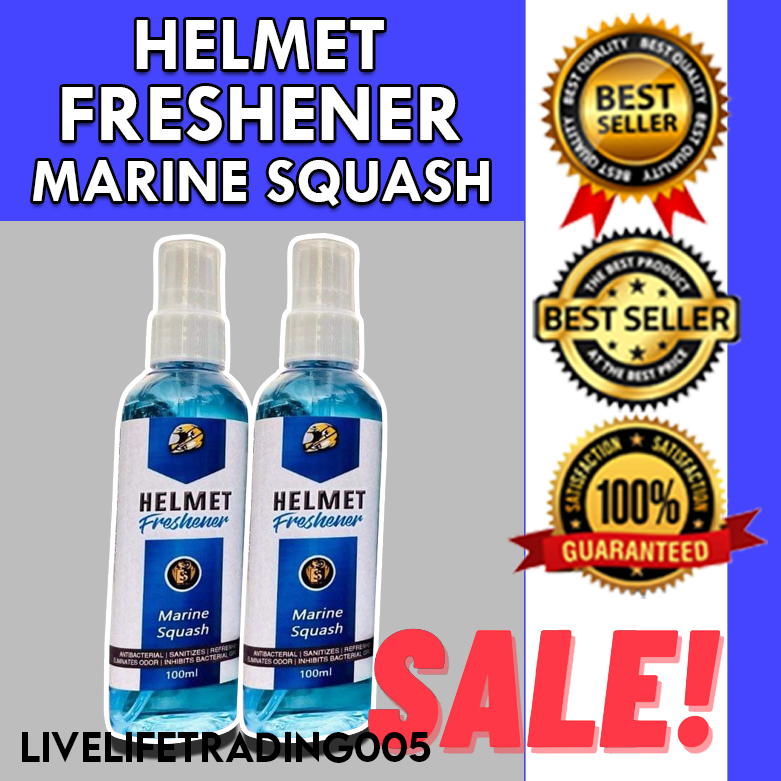 Best Seller HELMET DEODORIZER AND FRAGRANT SPRAY RANDOM SCENT LEGIT SELLER Marine Squash