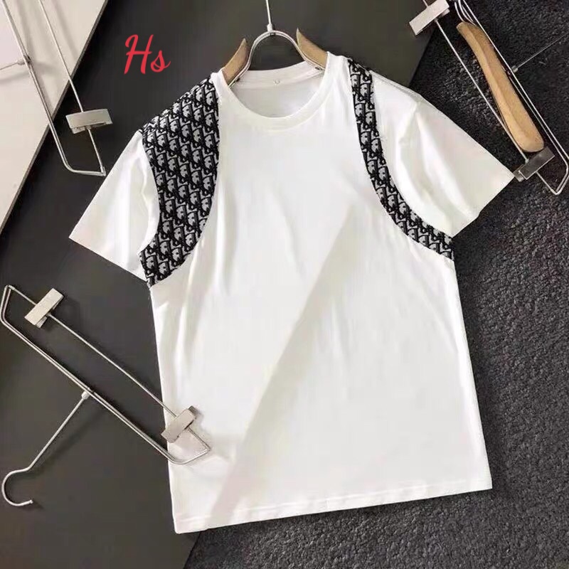 Áo Phông Phối Vai DIOR Cho NAm Nữ