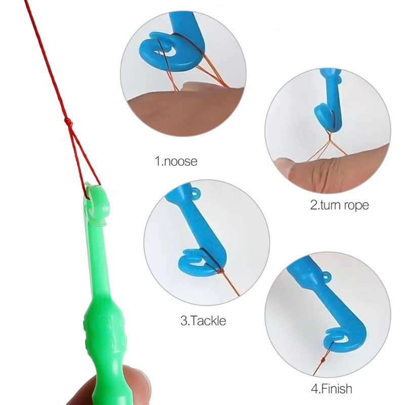 Dual Purpose Hook Remover Fish Hook Quick Disconnect Device Security Extractor Outdoor Portable Fishing Tool Random Color