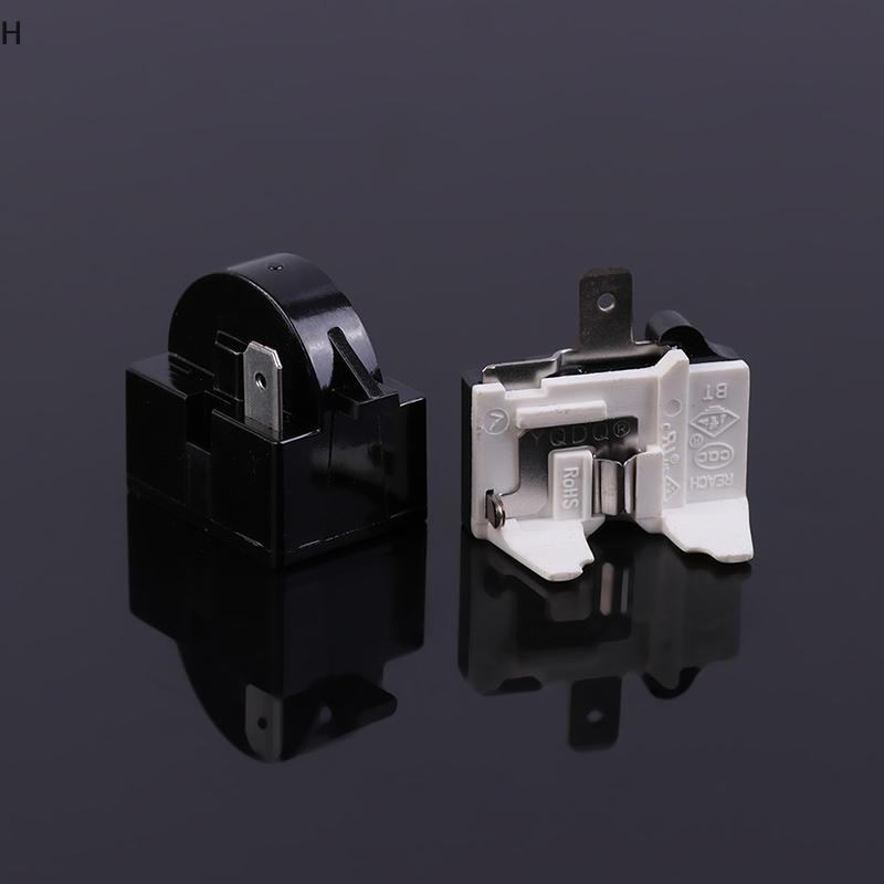 HF 2PCS QP2-4.7 PTC Starter Relay Refrigerator Starter Relay And Overload Protector