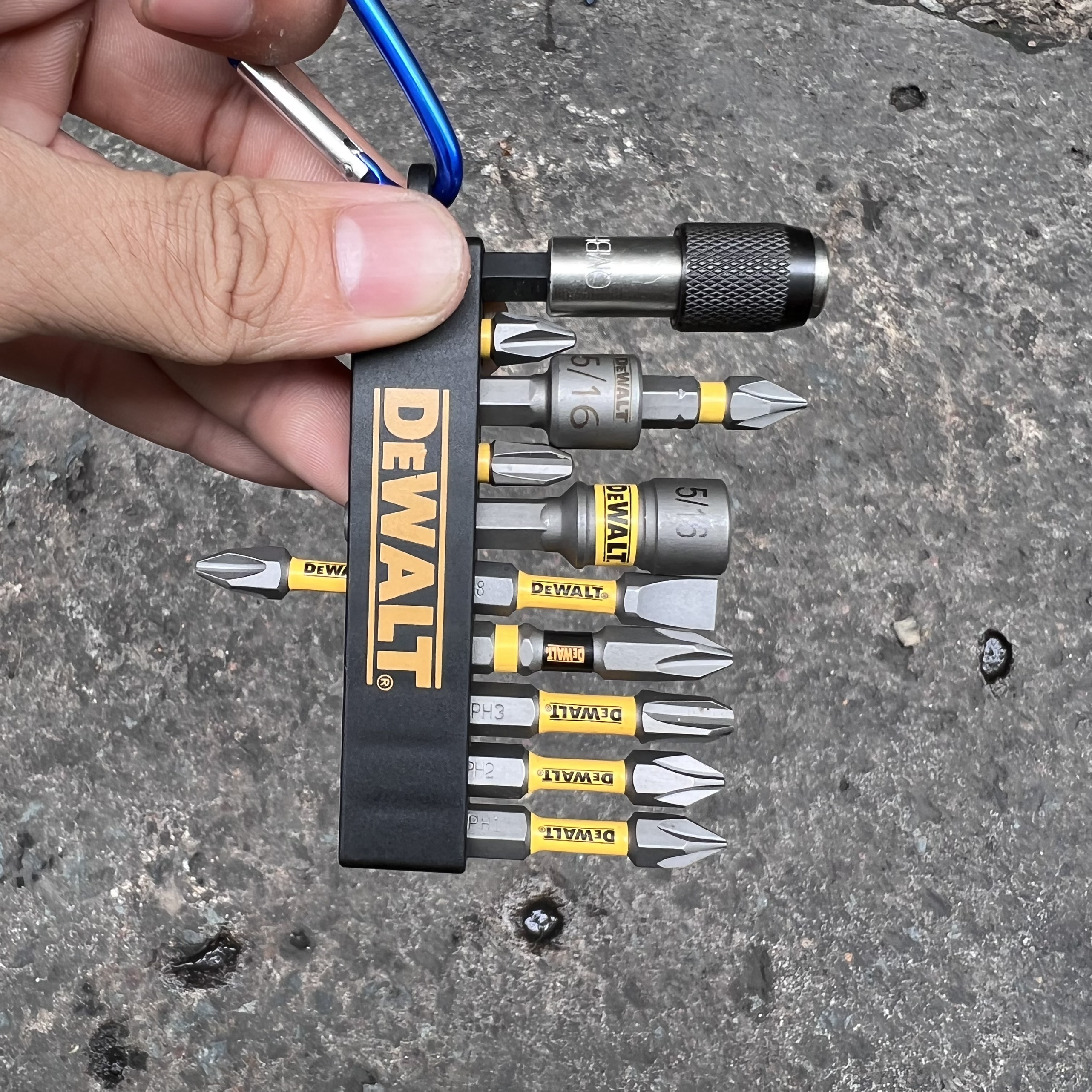 Bộ Mũi Vít DEWAT + 2 Đầu Bắn Tôn