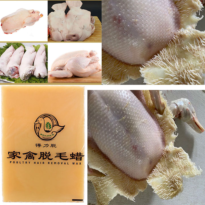 sáp vặt lông vịt 5kg tặng bột tẩy lông