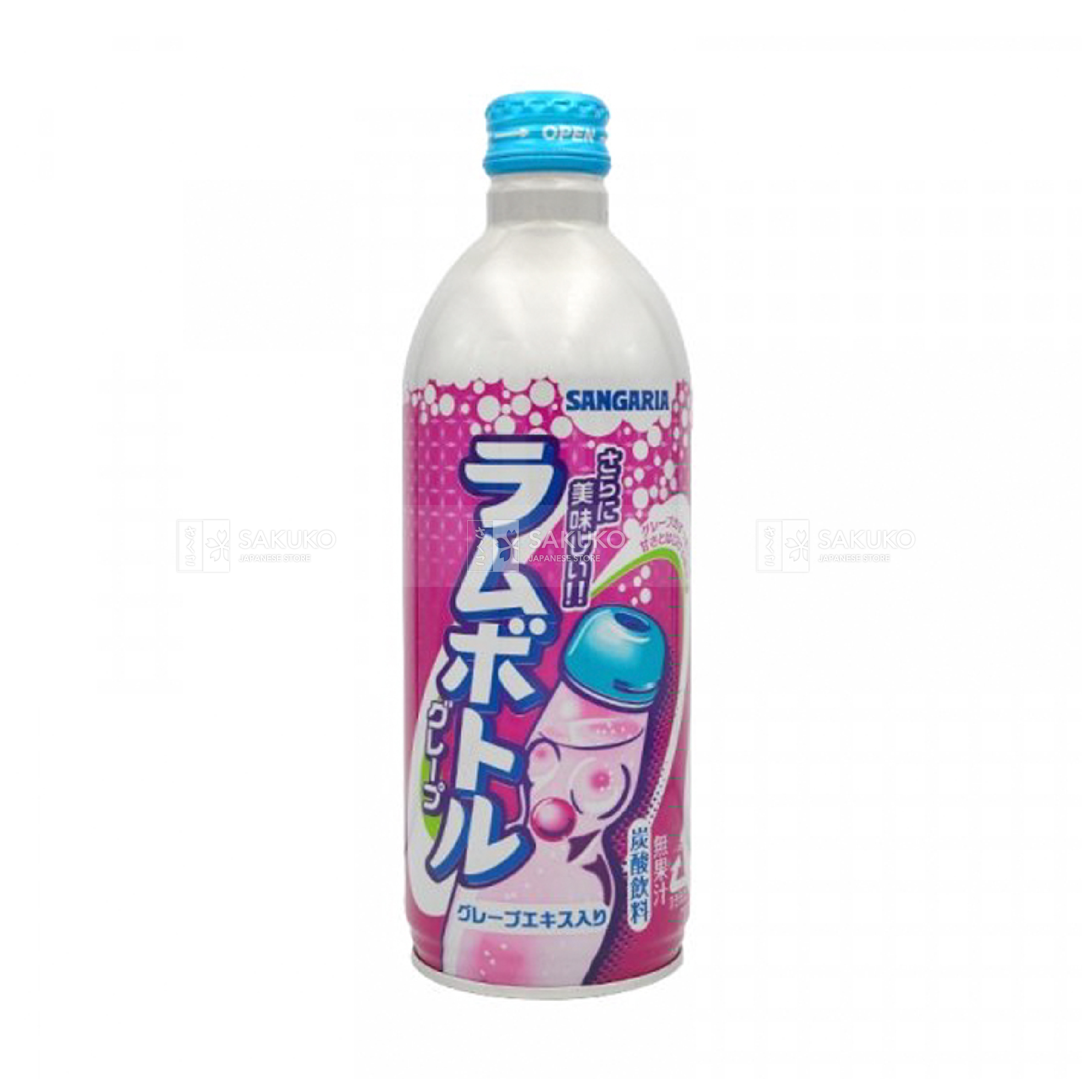 Nước Soda Nho Ramune Sangaria 500g