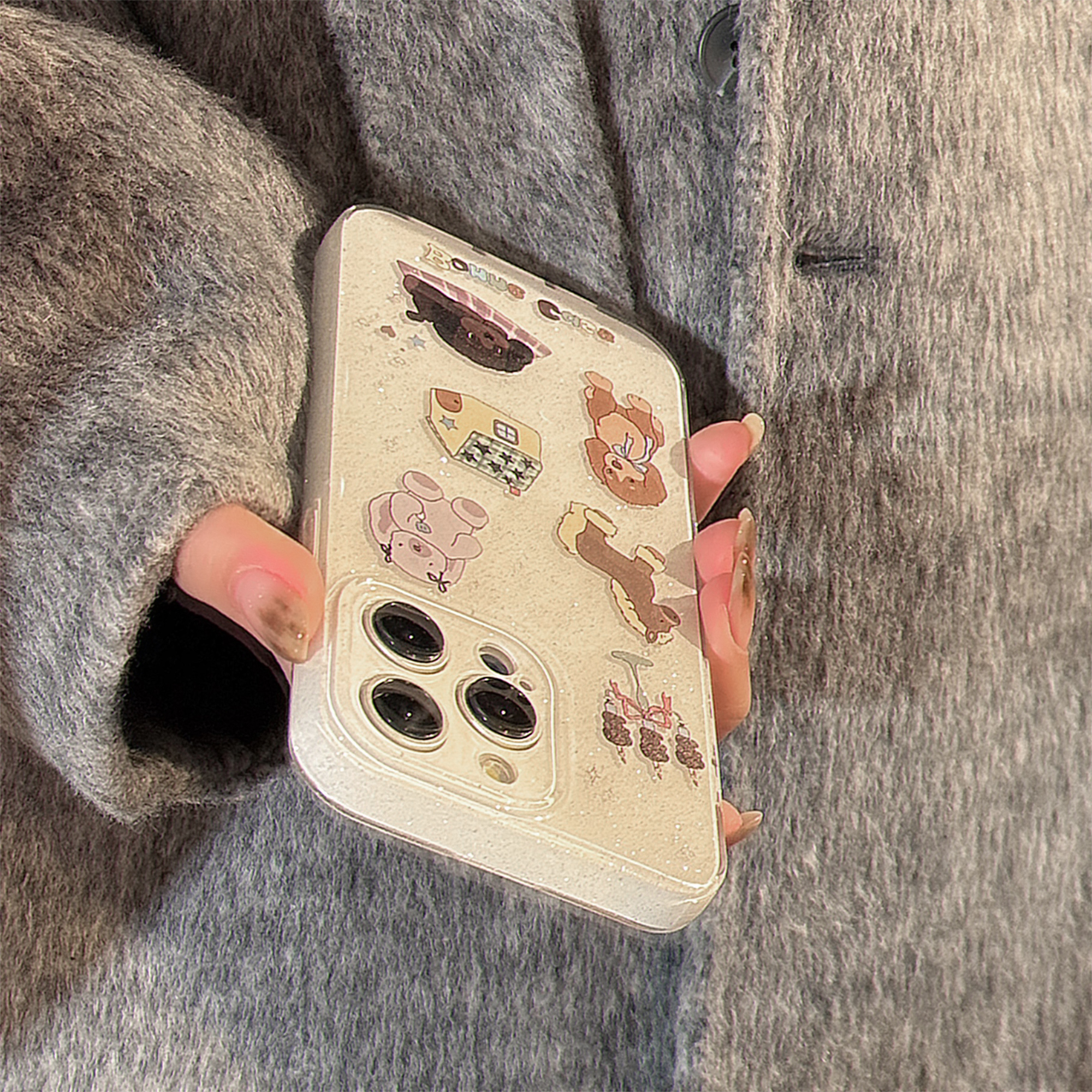 Sroof%20Case%20For%20iPhone%2011%2012%2013%2014%2015%2016%20Pro%20Max%20New%20creative%20silicone%20soft%20shell%20double%20layer%20glitter%20cute%20cartoon%20candle%20powder%20knot%20dog%20Phone%20Case%20Back%20Cover%20-%20Image%205