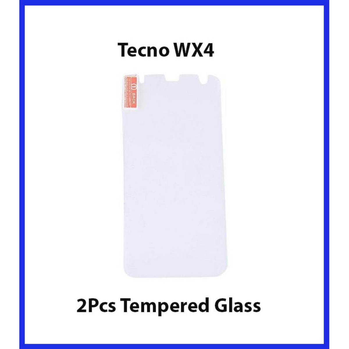 2PCS Tecno WX4 Tempered Glass Screen Protector Polish Glass For Tecno WX4