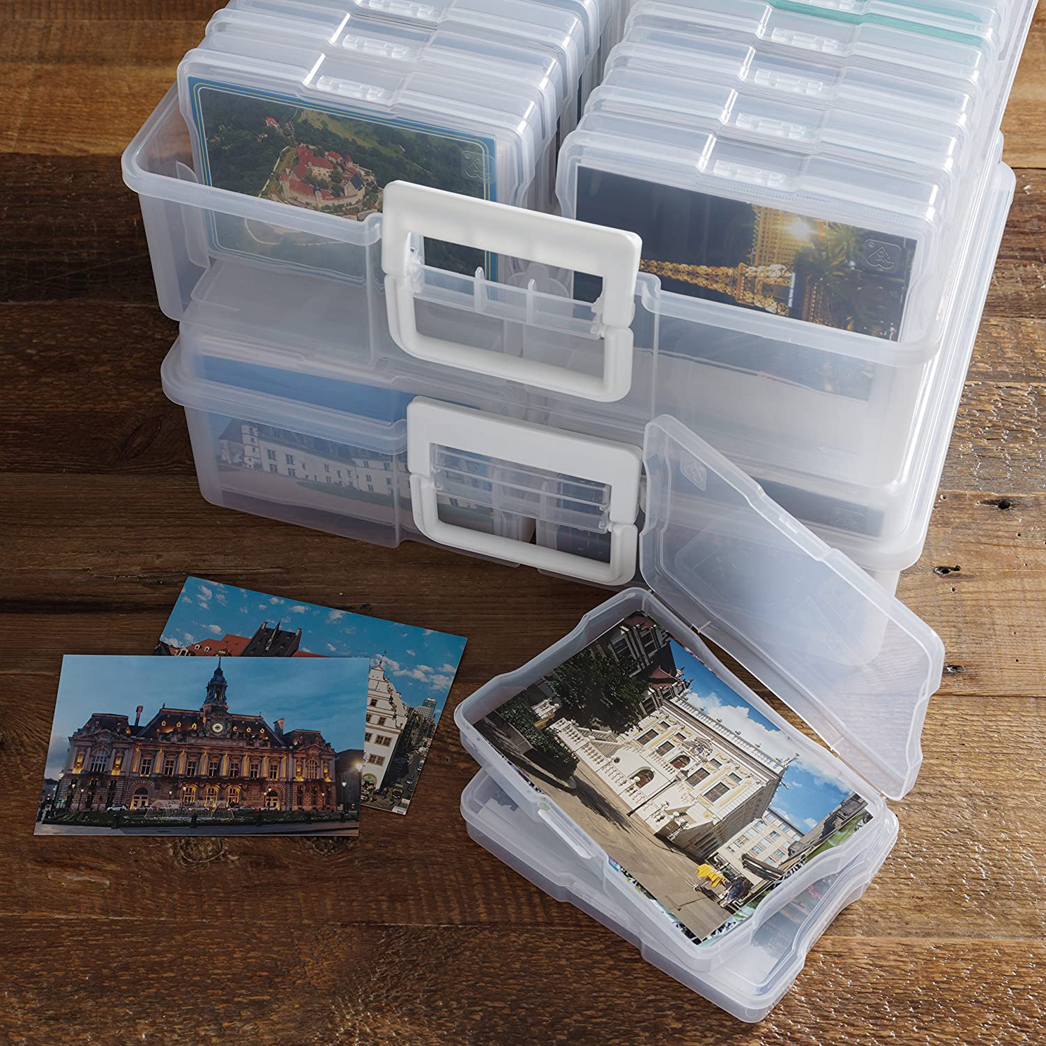 Photo Box Keeper Storage Organizer / Cord Organizer / Craft Box