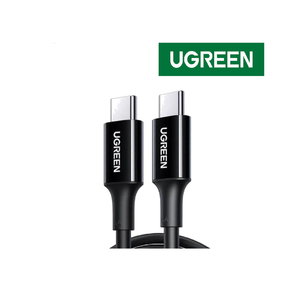 UGREEN USB 2.0 TYPE-C TO TYPE-C CABLE 1M 100W (BLACK) (US300-80371 ...