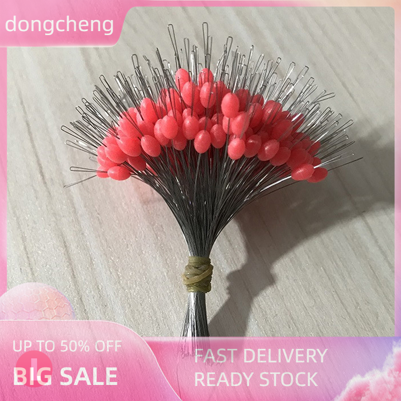 Dongcheng 300 cái phao cao su chặn phao câu cá phao không gian hình trụ
