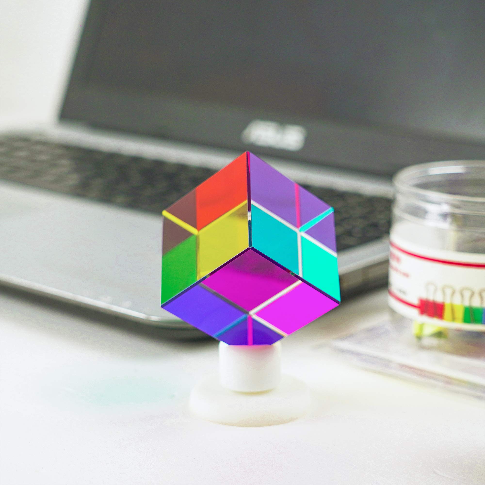 【Top Selling Item】 Color Cube Prism 30 50 60 40mm cmy cube | Daraz.lk