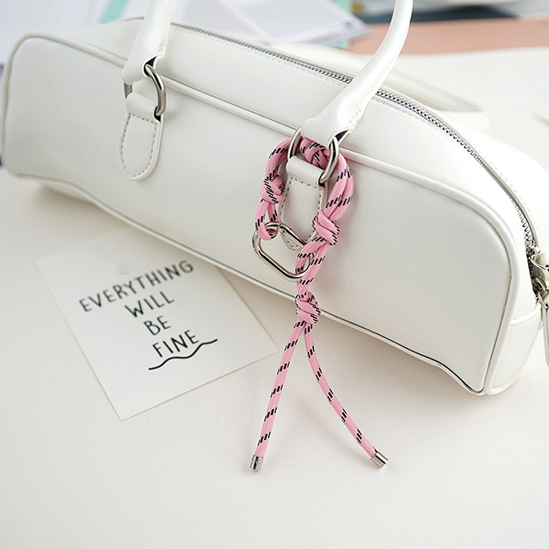 Trendy Bag Charm Decorate Lanyard Accessories Handbag Braided Bracelet ...
