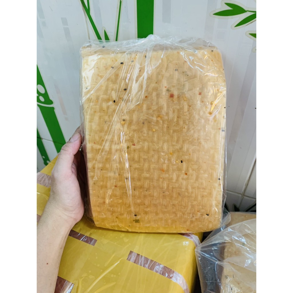 Bánh tráng Muối ớt Vuông 500Gr
