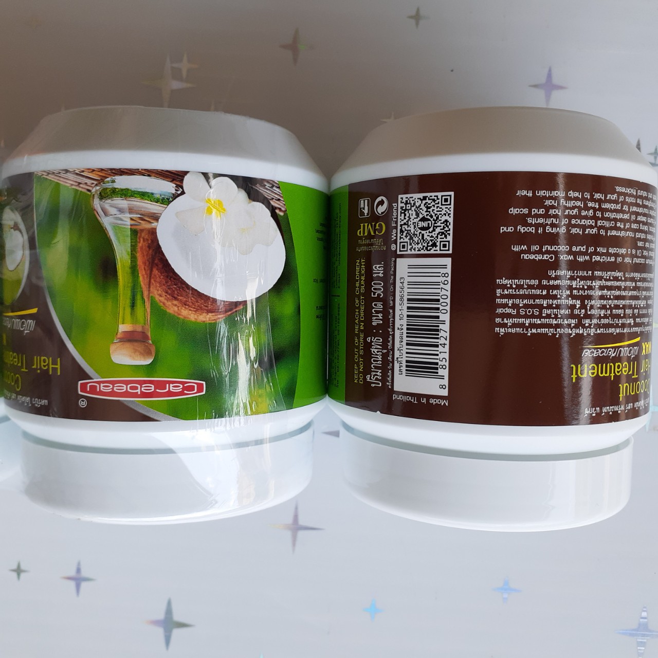 Kem ủ tóc Carebeau Thái Lan tinh chất dừa non 500gram