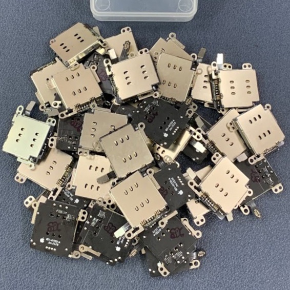Combo độ 2 sim vật lý cho 11 (ổ và khay 2 sim)