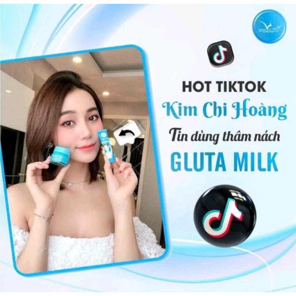 Kem Thâm Nách Gluta Milk Chính Hãng [Mua 1 Tặng 1]