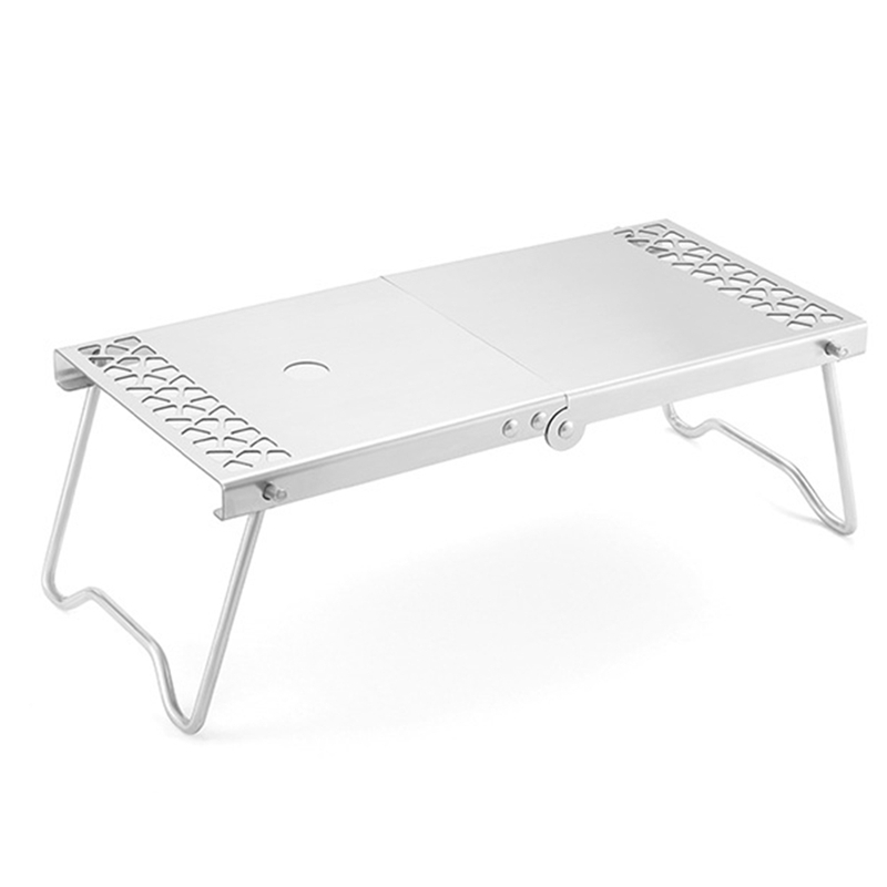 Multifunctional Folding Campfire Grill Portable Stainless Steel Camping