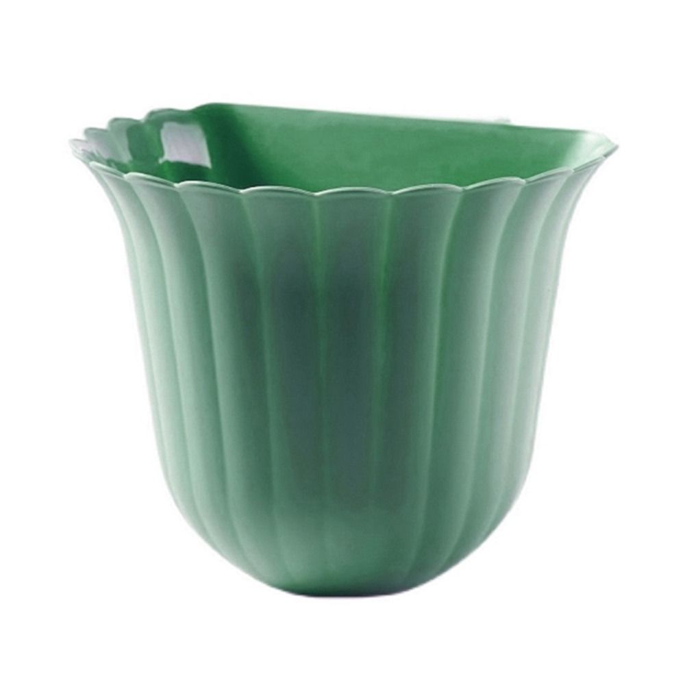 CHARDRUSHRU Door Garbage Bin Wall Mounted Cleaning Tools Waste Bin Storage Bucket Hanging Trash Can Flower Shape